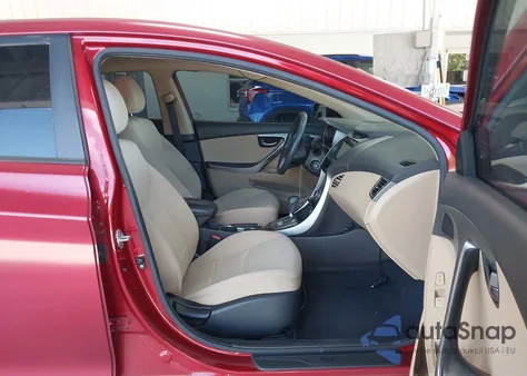 2013 Hyundai Elantra Gls z USA, uszkodzony, nr VIN KMHDH4AE7DU769181